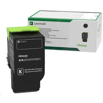 Lexmark C232HK0 , originálny toner, čierny, return