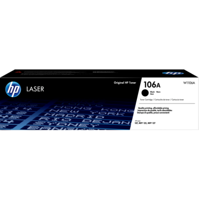 HP W1106A (106A), originálny toner, čierny