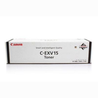 Canon C-EXV15Bk (0387B002), originálny toner, čierny