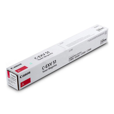 Canon C-EXV51M (0483C002), originálny toner, purpurový