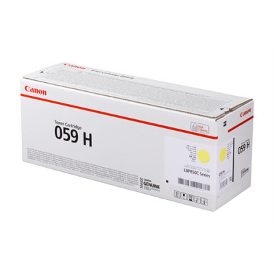 Canon 059HY (3624C001), originálny toner, žltý