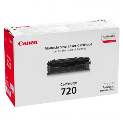 Canon CRG-720Bk (2617B002), originálny toner, čierny