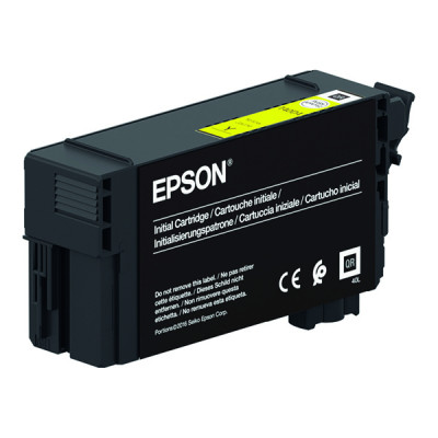 Epson T40C4 (C13T40C440, XD2), originálny atrament, žltý, 26 ml