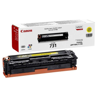 Canon CRG-731Y (6269B002), originálny toner, žltý