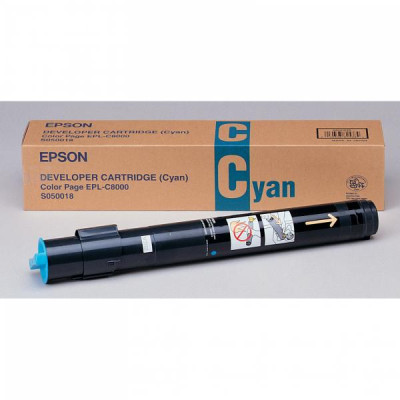 Epson C13S050018, originálny toner, azúrový