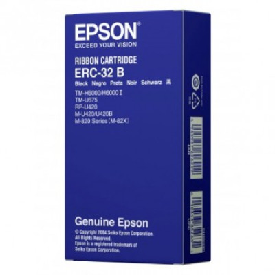 Epson C43S015371 (ERC-32 B), originálna páska, čierna