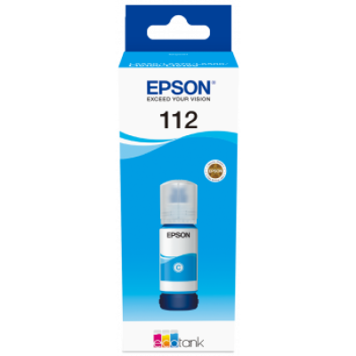 Epson T06C2 (C13T06C24A, 112), originálny atrament, azúrový, 70 ml