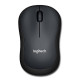 Logitech Myš M220, 1000DPI, 2.4 [GHz], optická, 3tl., 1 koliesko, bezdrôtová, čierna, 1 ks AA, tichá