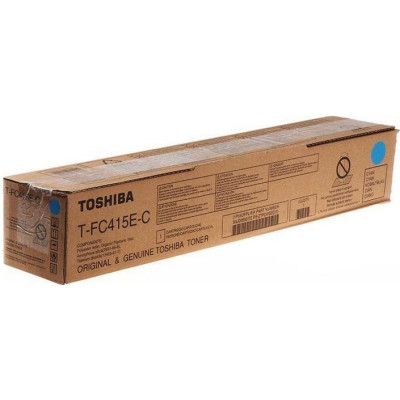 Toshiba T-FC415E-C (6AJ00000172), originálny toner, azúrový