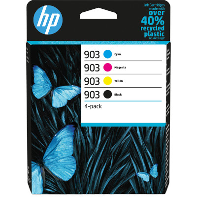 HP 6ZC73AE (903), originálny atrament, CMYK, 4-pack