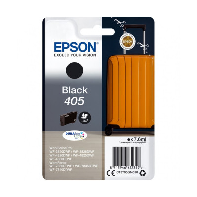 Epson T05G1 (C13T05G14010, 405), originálny atrament, čierny, 7,6 ml