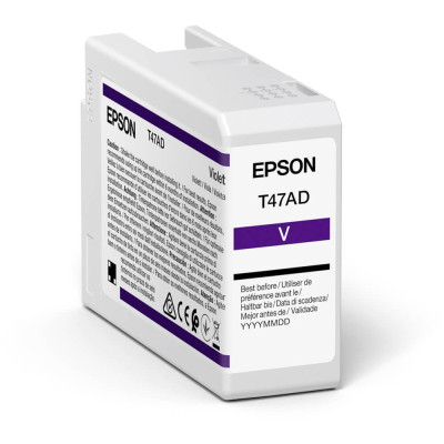 Epson T47AD (C13T47AD00), originálny atrament, fialový, 50 ml