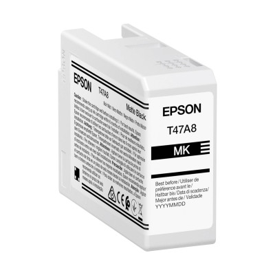 Epson T47A8 (C13T47A80N), originálny atrament, matne čierny, 50 ml