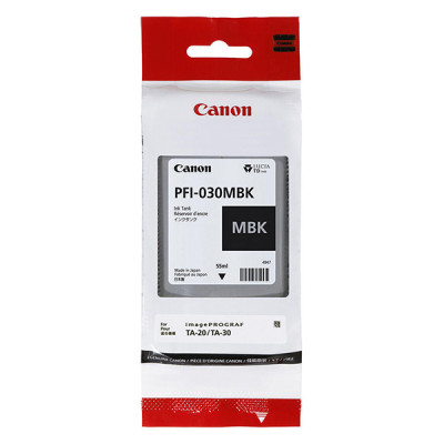 Canon PFI-030MBk (3488C001), originálny atrament, matne čierny, 55 ml