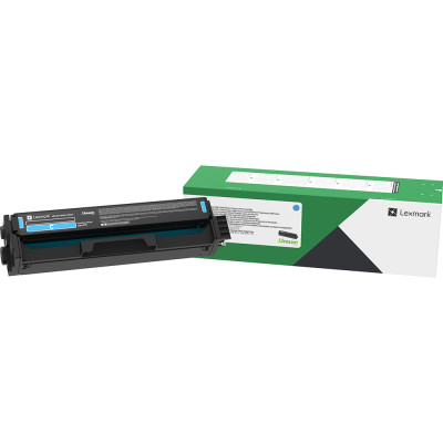 Lexmark 20N20C0, originálny toner, azúrový