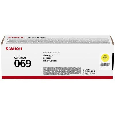 Canon 069Y (5091C002), originálny toner, žltý