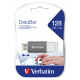 Verbatim USB flash disk, USB 2.0, 128GB, DataBar