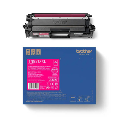 Brother TN-821XXLM, originálny toner, purpurový, XXL