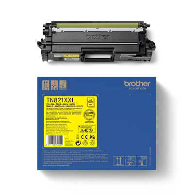 Brother TN-821XXLY, originálny toner, žltý, XXL