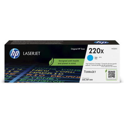 HP W2201X (220X), originálny toner, azúrový