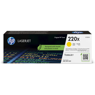 HP W2202X (220X), originálny toner, žltý