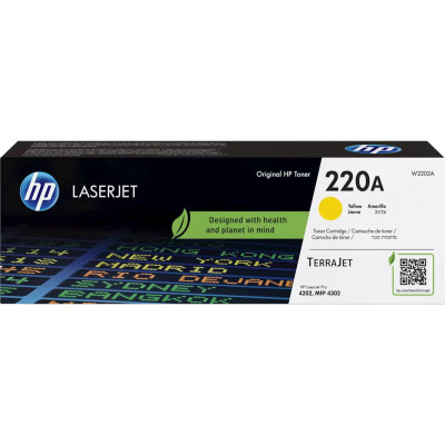 HP W2202A (220A), originálny toner, žltý