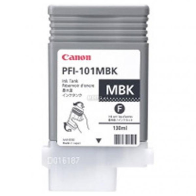 Canon PFI-101MBk (0882B001), originálny atrament, matne čierny, 130 ml