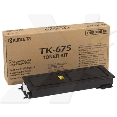 Kyocera TK-675K, originálny toner, čierny