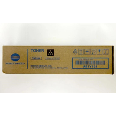 Konica Minolta TNP-93K (AE1Y151), originálny toner, čierny