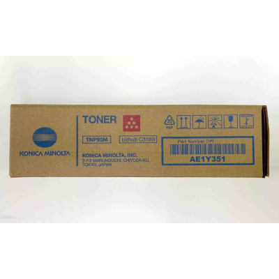 Konica Minolta TNP-93M (AE1Y351), originálny toner, purpurový