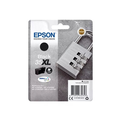 Epson T3591 (C13T35914010, 35XL), originálny atrament, čierny, 41,2 ml, XL