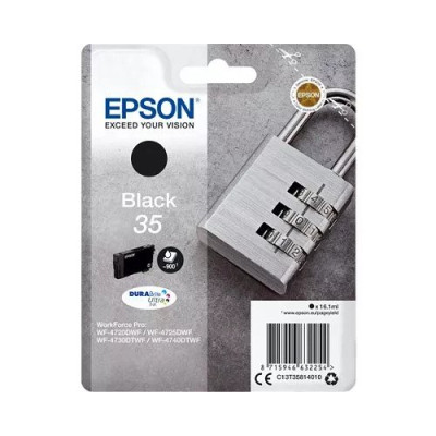 Epson T3581 (C13T35814020, 35), originálny atrament, čierny, 16,1 ml