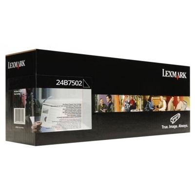 Lexmark 24B7502, originálny toner, čierny