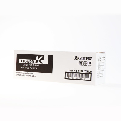 Kyocera TK-865K (1T02JZ0EU0), originálny toner, čierny