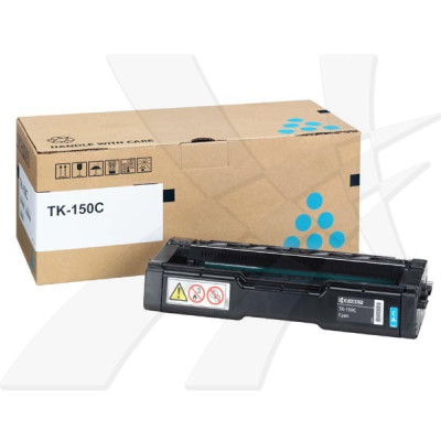 Kyocera TK-150C (1T05JKCNL0), originálny toner, azúrový