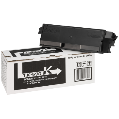 Kyocera TK-590K (1T02KV0NL0), originálny toner, čierny