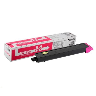 Kyocera TK-895M (1T02K0BNL0), originálny toner, purpurový