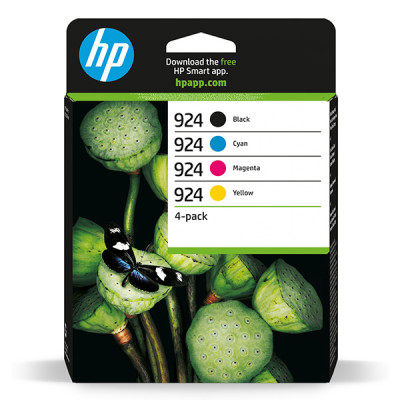 HP 6C3Z1NE (924), originálny atrament, CMYK, 4-pack