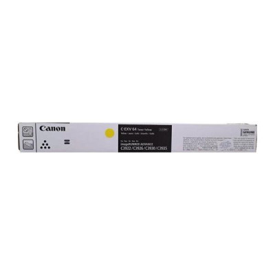 Canon C-EXV64Y (5756C002), originálny toner, žltý