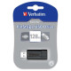 Verbatim USB flash disk, USB 2.0, 128GB, Pinstripe, černý, 49071