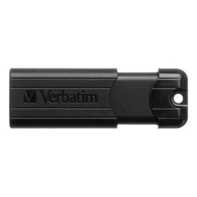 Verbatim USB flash disk, USB 3.0, 128GB, PinStripe, Store N Go, čierny, 49319