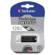 Verbatim USB flash disk, USB 3.0, 128GB, PinStripe, Store N Go, čierny, 49319