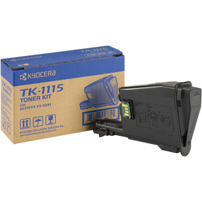 Kyocera TK-1115 (1T02M50NL0), originálny toner, čierny