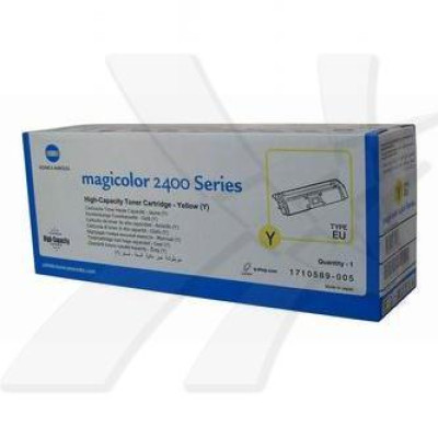 Konica Minolta A00W132 (1710-5890-05), originálny toner, žltý