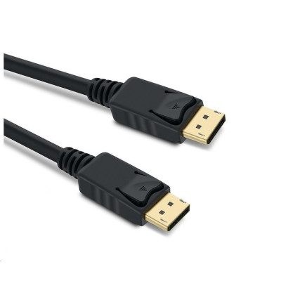 PREMIUMCORD Kábel DisplayPort 1.4 prípojný kábel M/M, pozlátené konektory, 3m