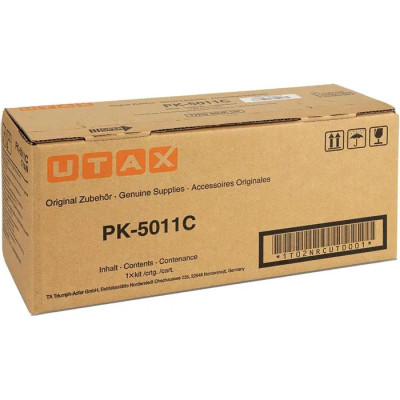 Utax PK-5011C (1T02NRCUT0), originálny toner, azúrový