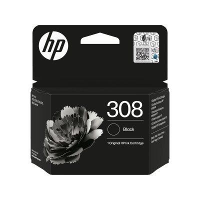 HP 7FP21UE (308), originálny atrament, čierny