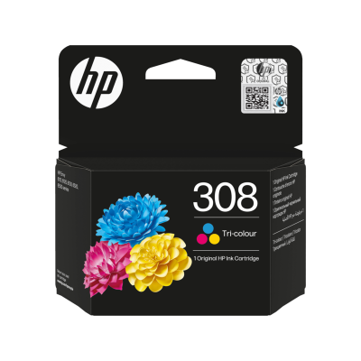 HP 7FP20UE (308), originálny atrament, farebný