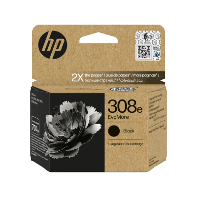 HP 7FP22UE (308), originálny atrament, čierny