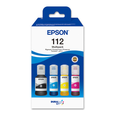 Epson T06C6 (C13T06C64A, 112), originálny atrament, CMYK, 4-pack